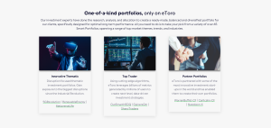 eToro Smart Portfolio Types 
